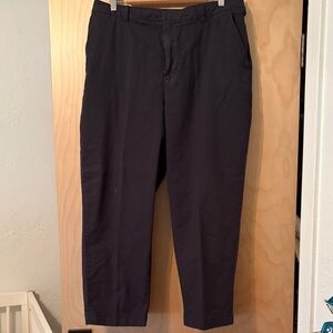 GAP Women's Navy Straight Up Khaki